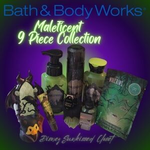 Disney Villains Maleficent Bath Body & Works 9 Piece Set